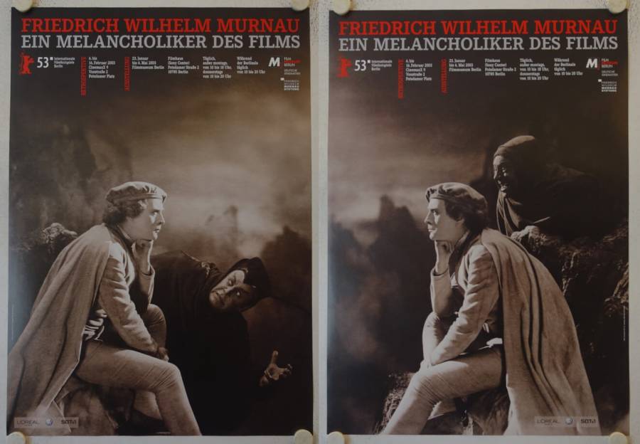 Friedrich Wilhelm Murnau Retrospektive original release german film festival posters (2)